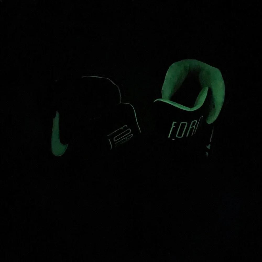 Size‎ 7.5- Nike Air Force 180 Mid Glow In The Dark 2012